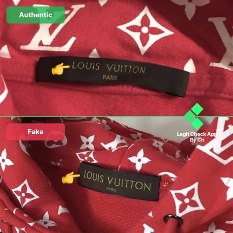 how to spot fake supreme louis vuitton|how to check for louis vuitton.